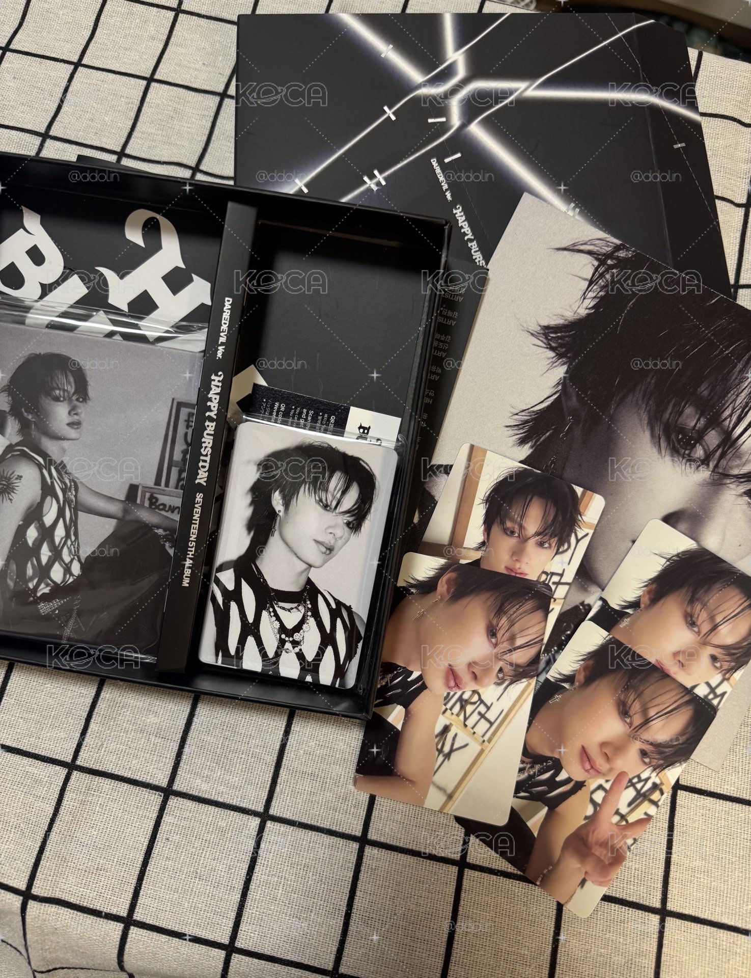 💎一鍵畢業💎俊 SEVENTEEN HAPPY BURSTDAY 正規五 克拉盤