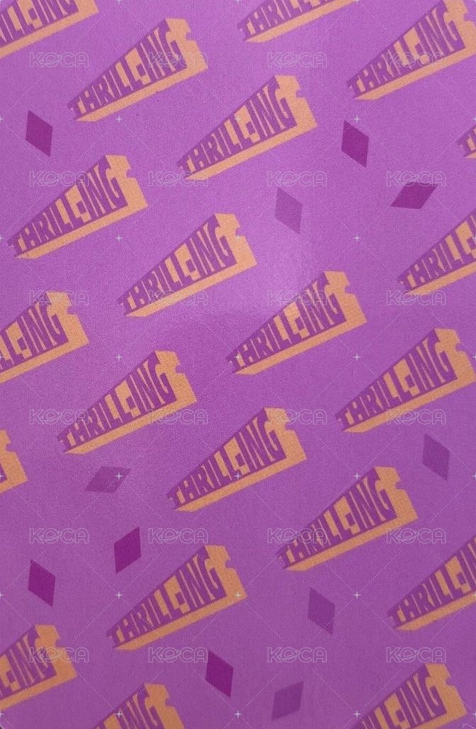 THRILL-ING 專輯卡 Bang ver. 背面