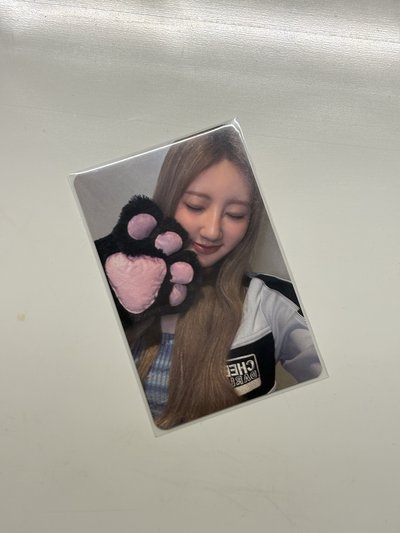 玫瑰日幸運卡 拿花&貓爪