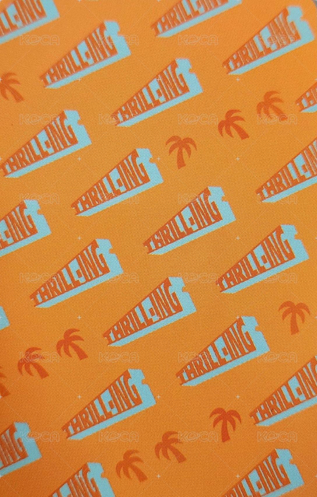 THRILL-ING 專輯卡 Splash ver. 背面