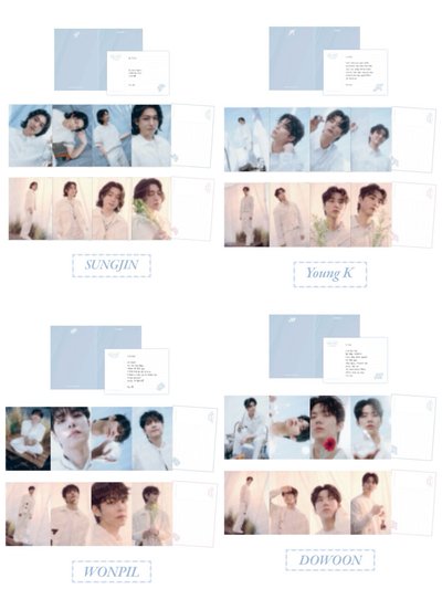 DAY6 照片卡/明信片組 PIER 10