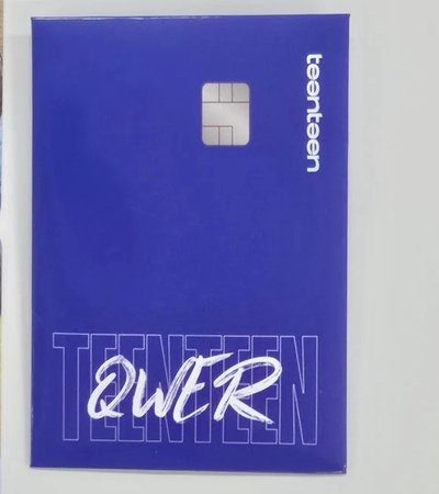 QWER teenteen 代言卡 LCK + 海報