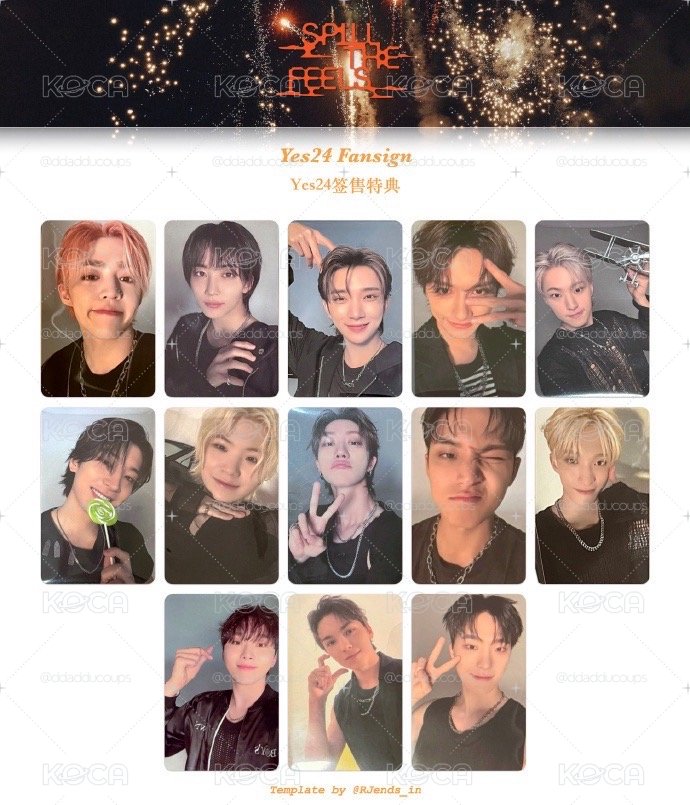 SEVENTEEN 迷12 YES 24 簽售卡