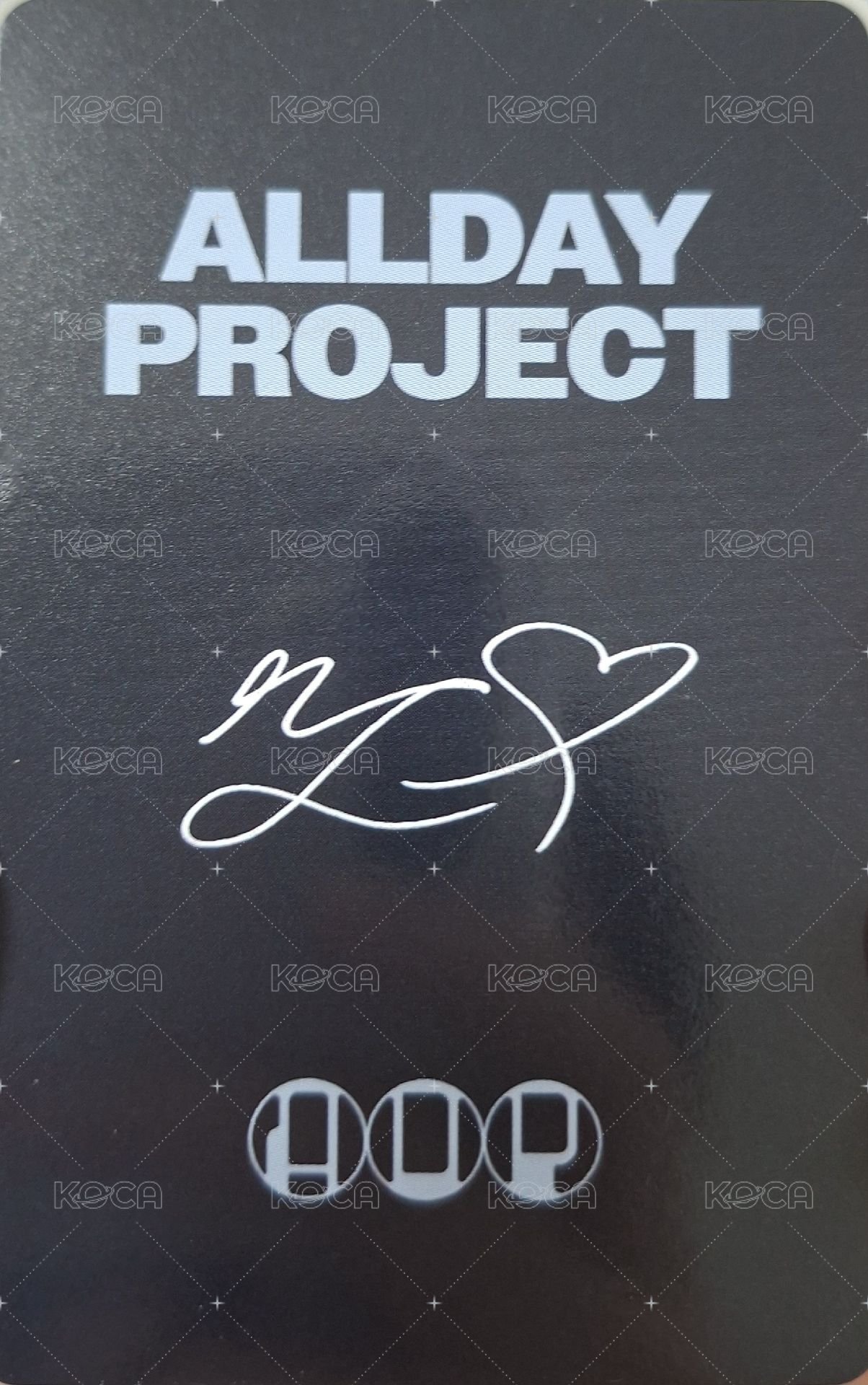 迷一 泡泡摩奇 PB版 特典卡  背面