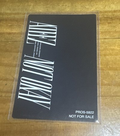 not okay Atiny盤專卡