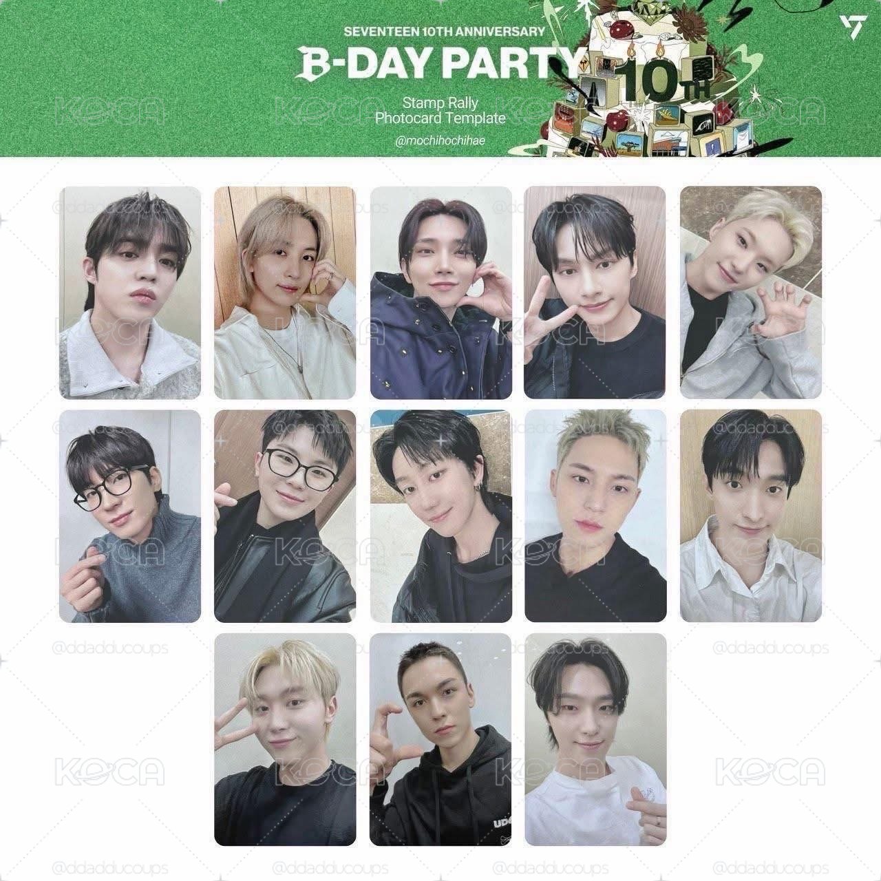 SEVENTEEN 潛水橋集章卡