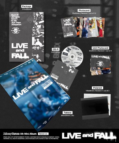 Xdinary Heroes LIVE and FALL Tabloid ver.全專