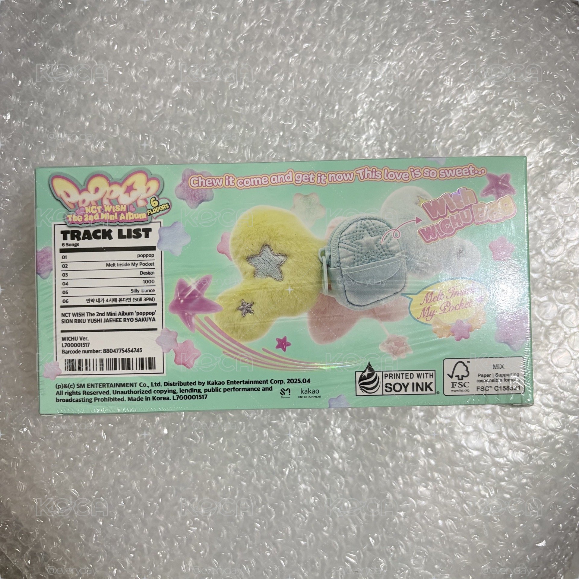 現貨 全新NCT WISH popchu 專輯