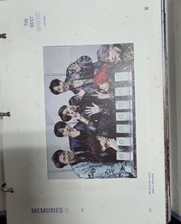 2018回憶錄（小卡為智旻，外殼內裏和第一頁有小黃漬，其他內頁無損）