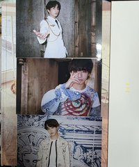 今日展寫真集（含生寫真，外殼內裏和第一頁有小黃漬，其他內頁無損）