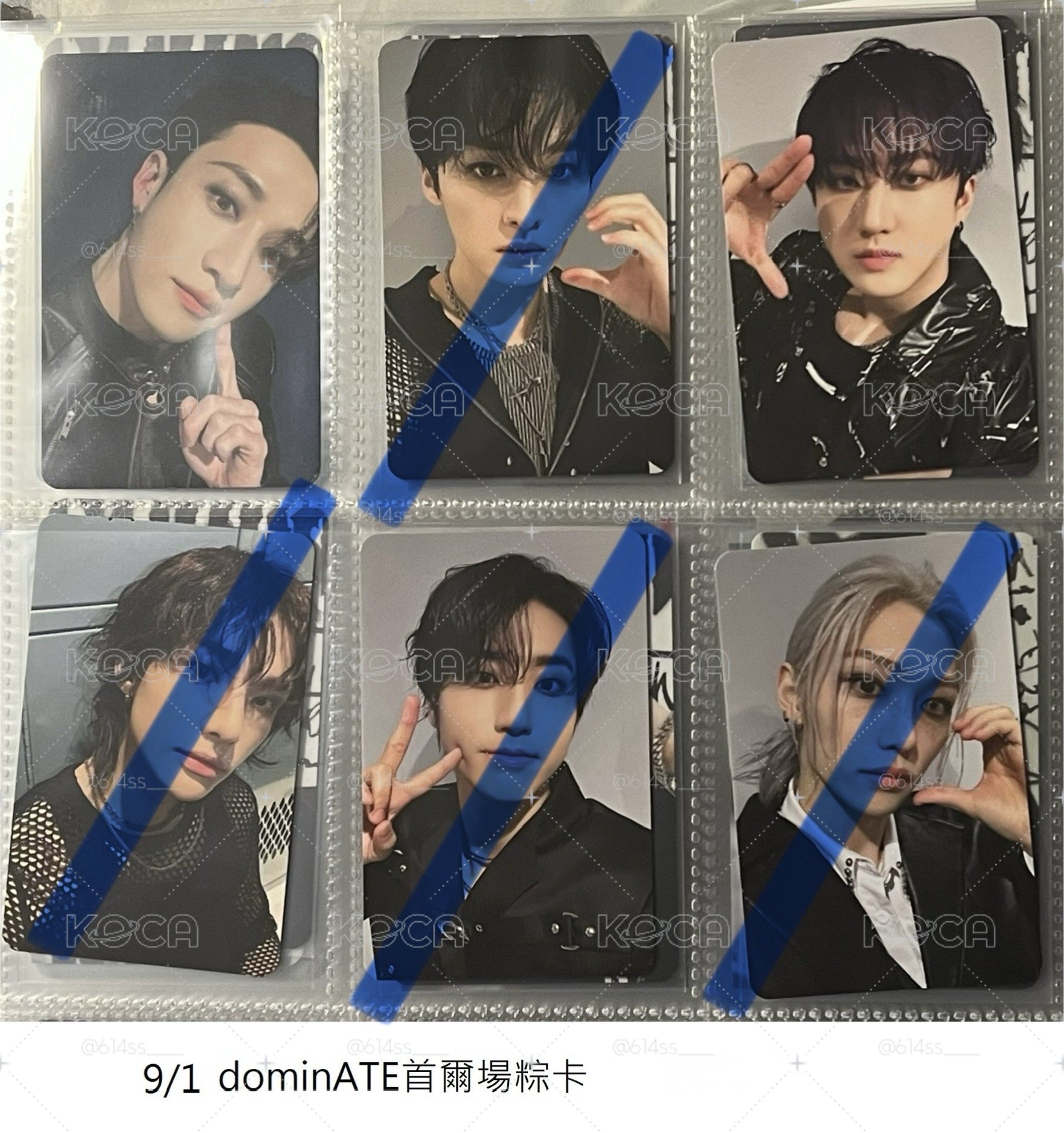 [全場無綁] SKZ 24/9/1 dominATE首爾場粽卡 燦彬