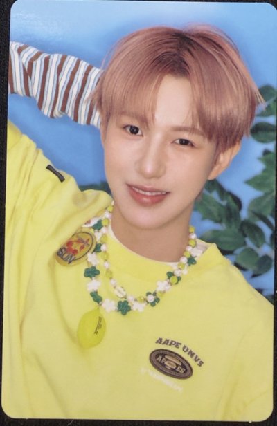 2026 年曆 黃仁俊 sm 特典卡 固配