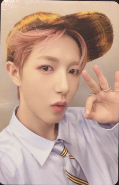 2026 年曆 黃仁俊 sm 特典卡 固配