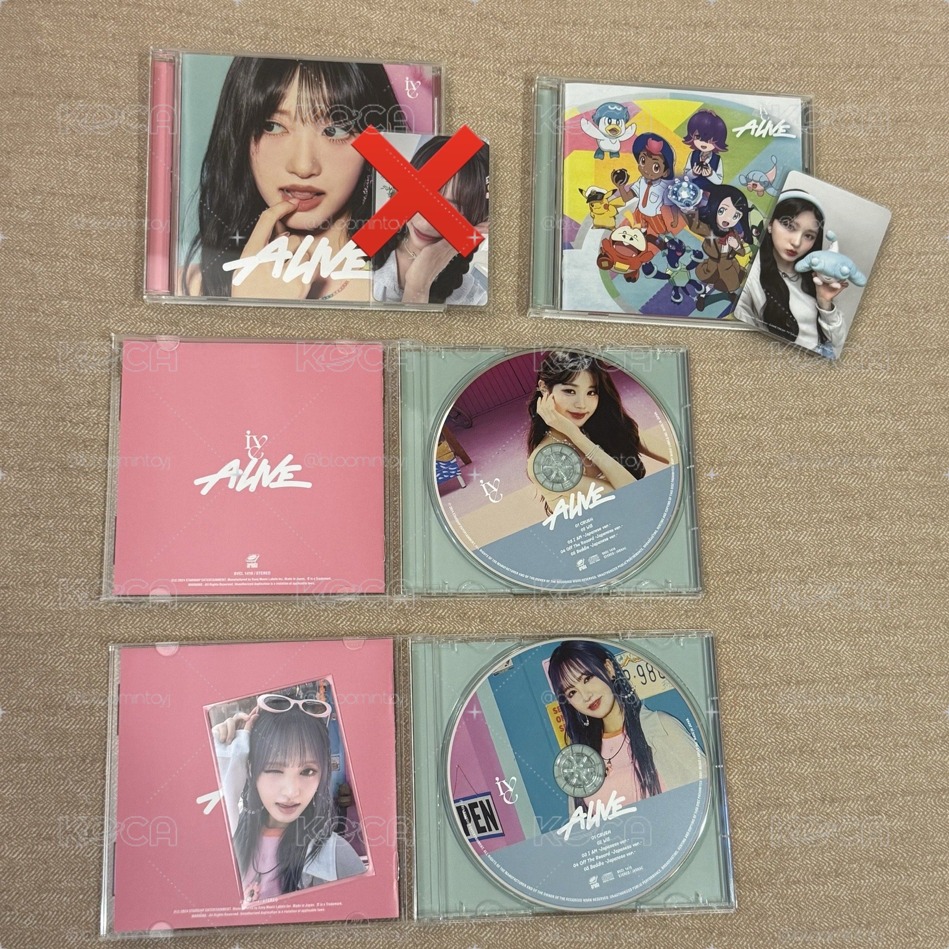 IVE ALIVE日專商品