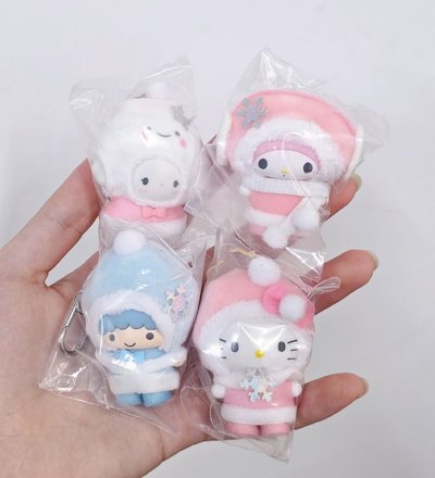 日本三麗鷗 冬日雪人吊飾⛄️❄️