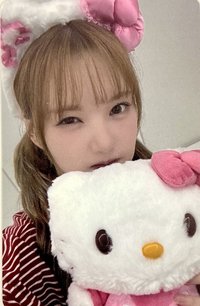 單曲一 ma 線上 特典卡 緞帶貓咪Hello kitty