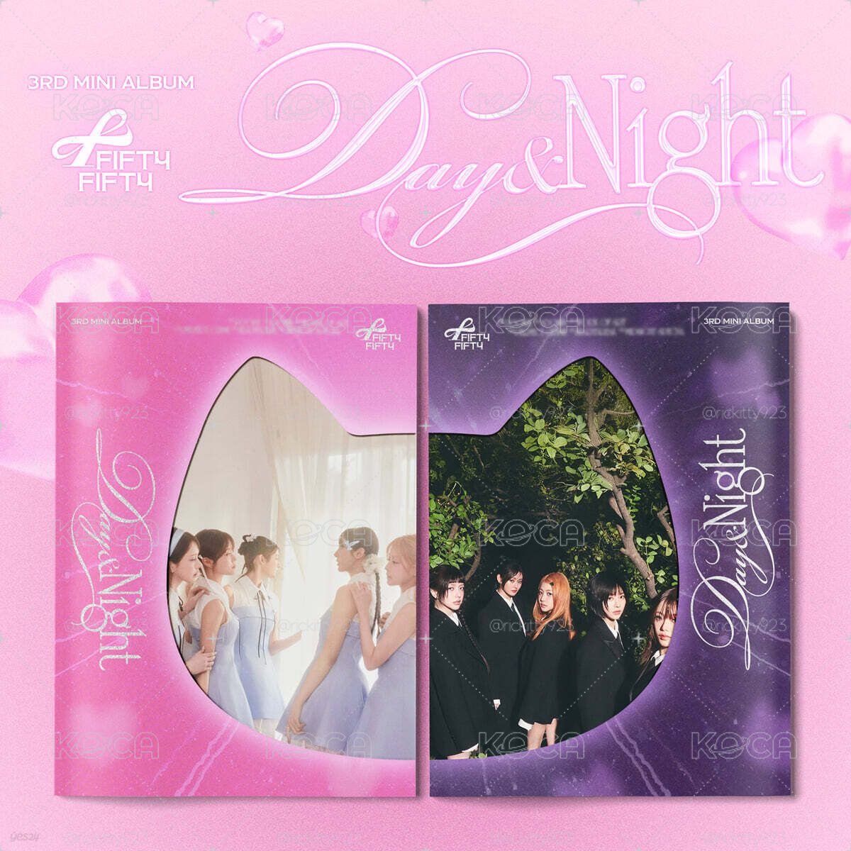 FIFITY FIFTY DAY&NIGHT 已拆全專一套