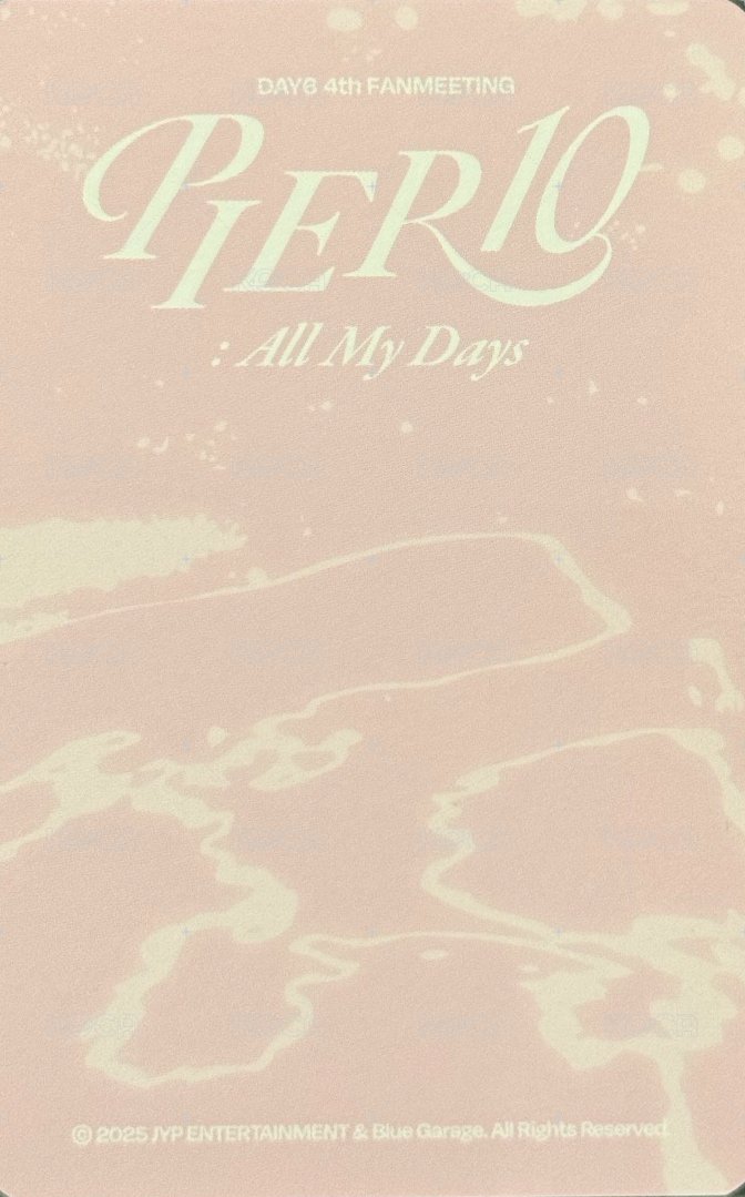 4th FM 線下 滿額卡  背面