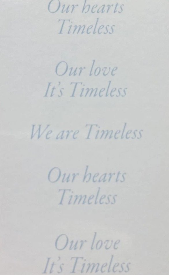 BE AWARE 專輯卡 special kit自拍卡 背面