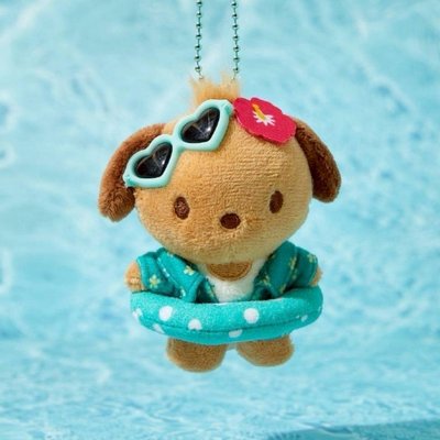 OLIVE YOUNG x 三麗鷗聯名 曬黑吊飾_帕恰狗