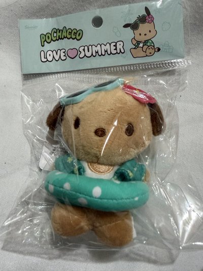 OLIVE YOUNG x 三麗鷗聯名 曬黑吊飾_帕恰狗