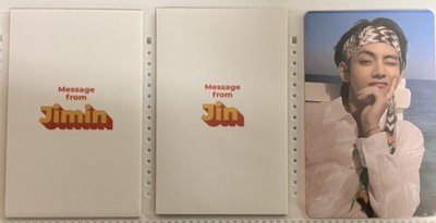 防彈的專卡們+一張號錫特典