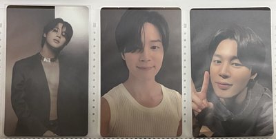 JIMIN FACE 專卡 特典卡們