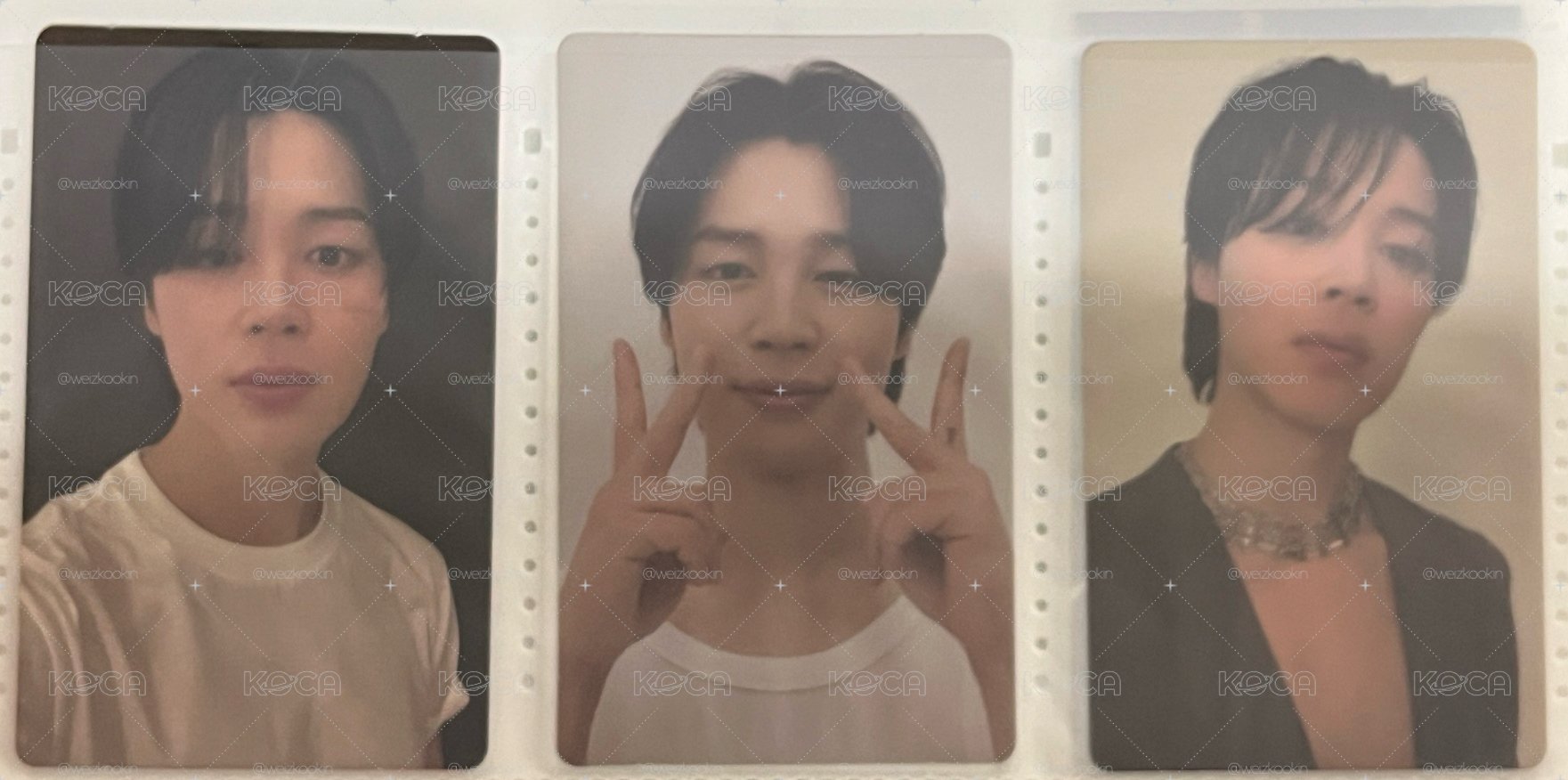 JIMIN FACE 專卡 特典卡們