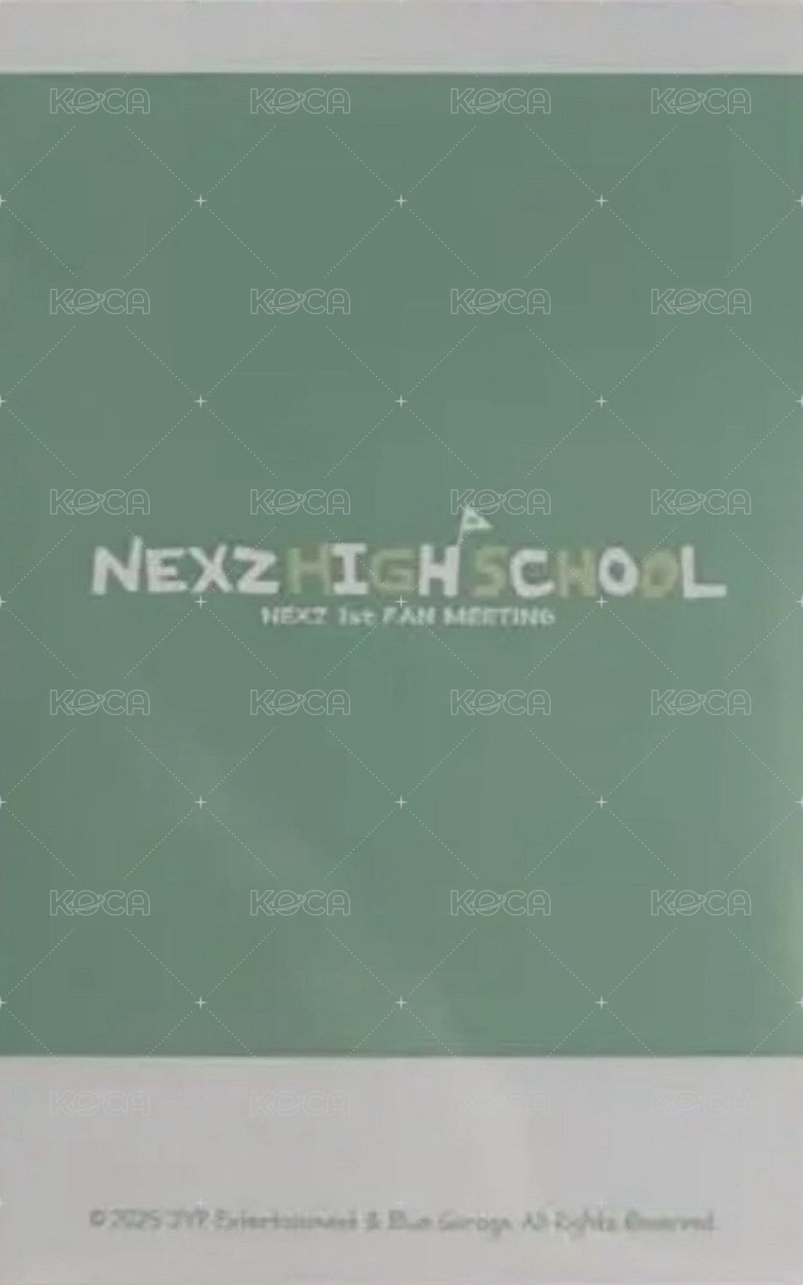 一期飯咪 學生資料組 拍立得 周邊卡  背面