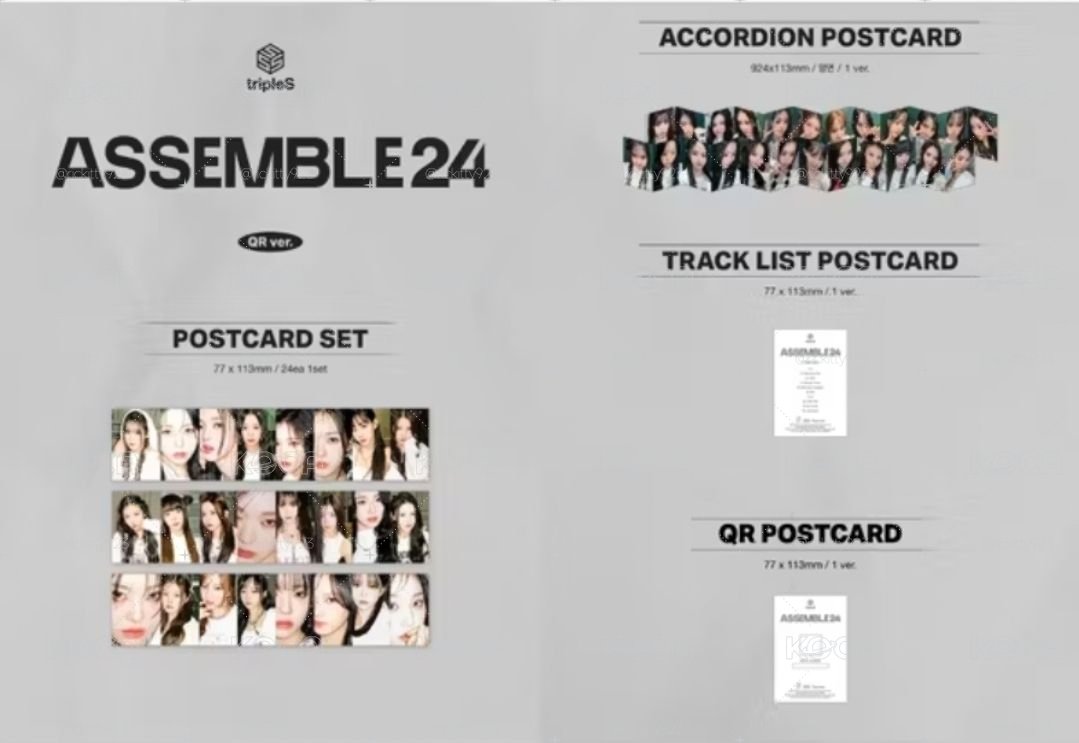 tripleS ASSEMBLE24 QR 全新未拆專