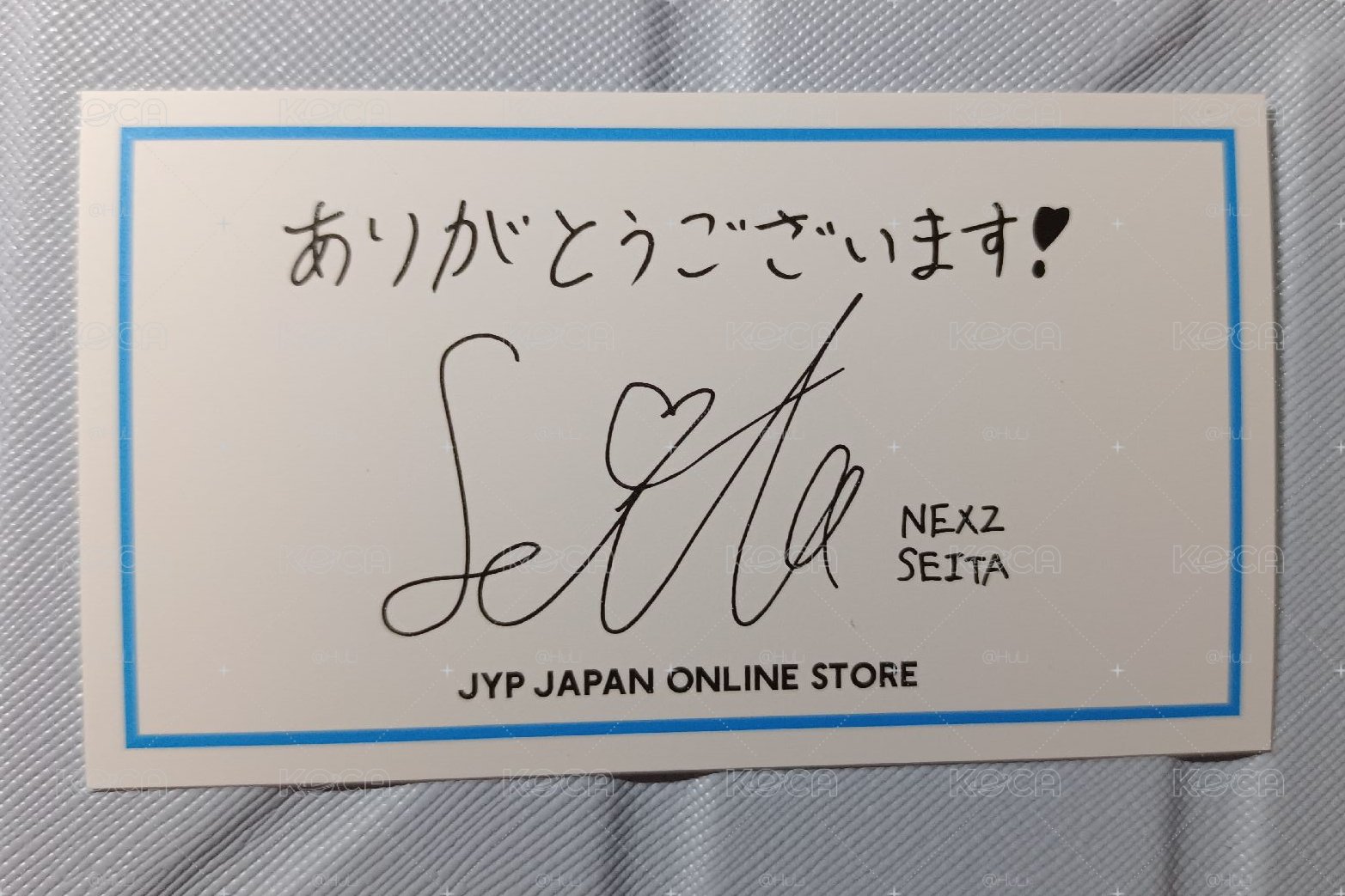 Jype家族日周感謝卡