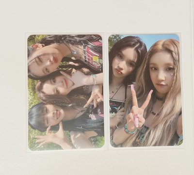 i-dle 23世巡 卡冊卡 小卡組麵