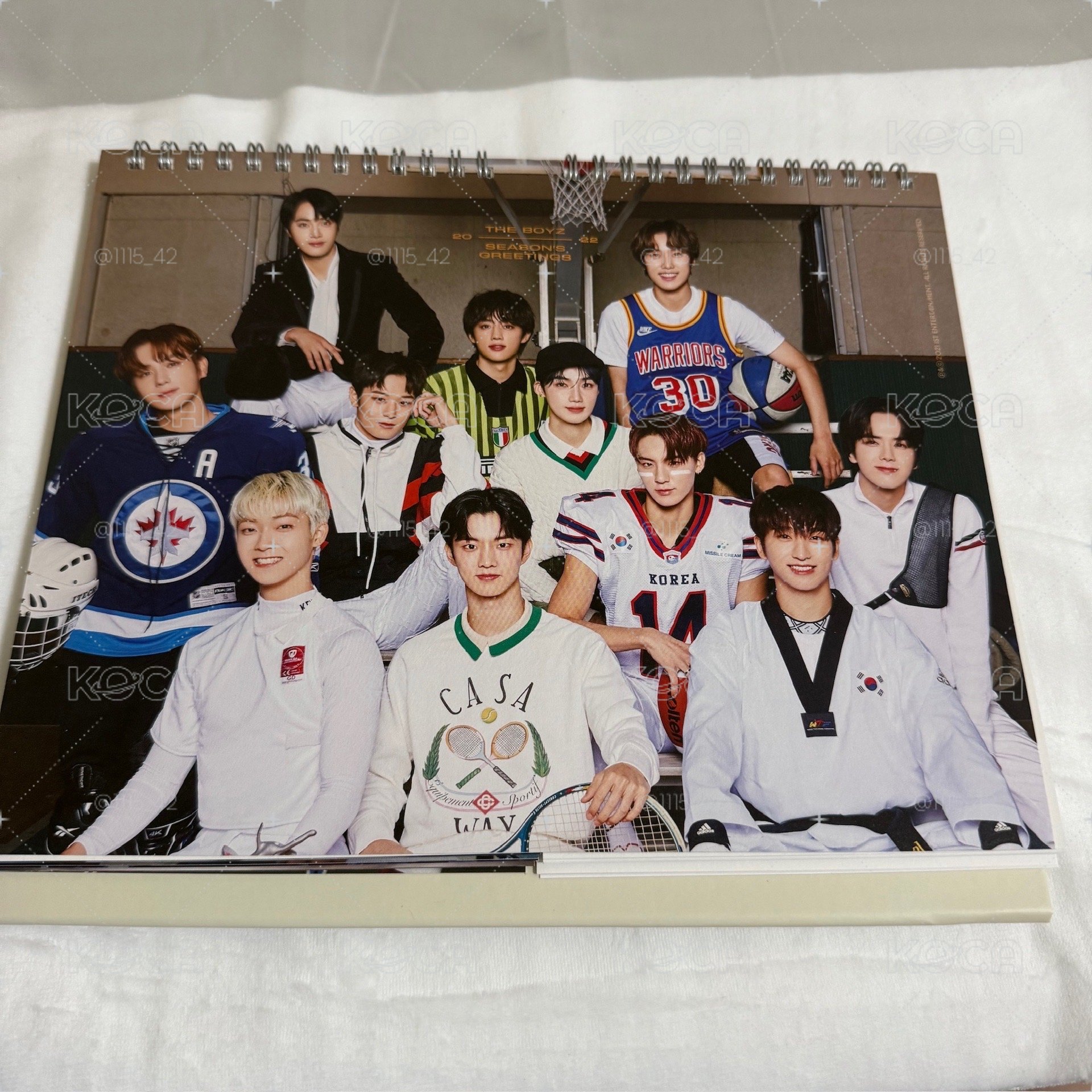 THE BOYZ 2022年曆