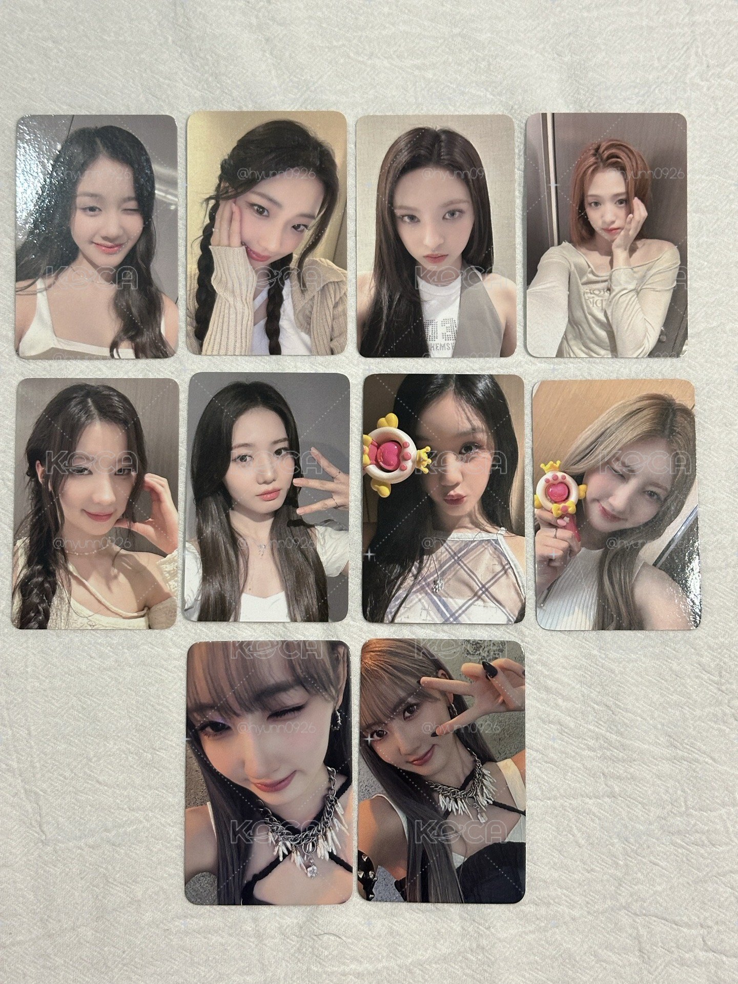BABYMONSTER 簽售卡