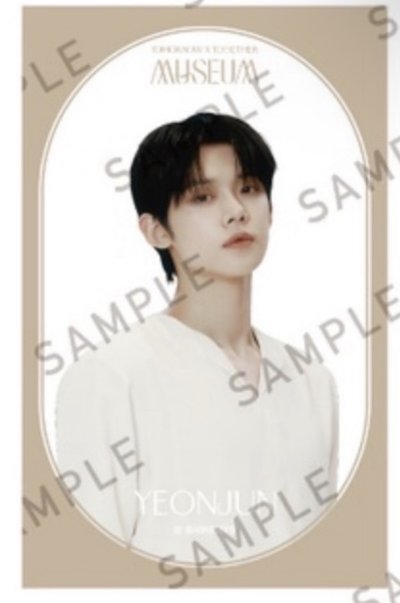 TXT MUSEUM 透卡貼紙set 竣 🦊