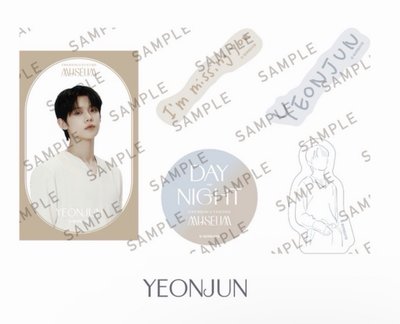 TXT MUSEUM 透卡貼紙set 竣 🦊