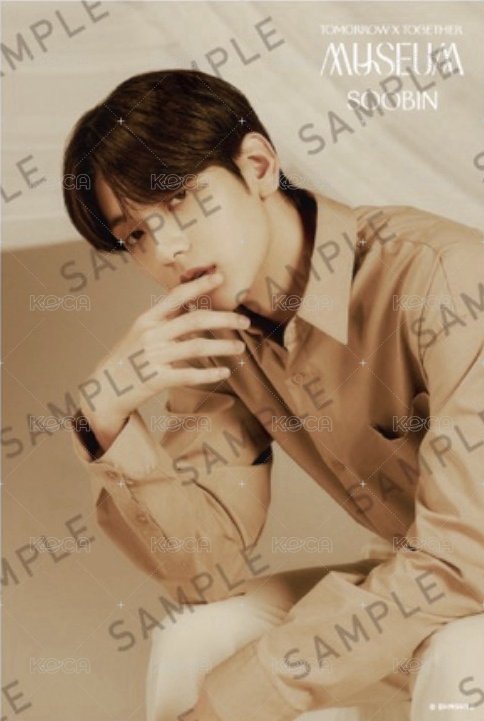 TXT Museum 2024   明信片  背面