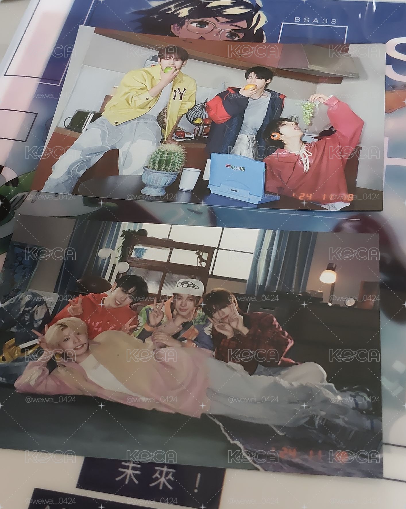贈nallina明信片