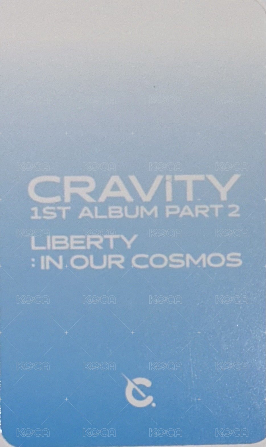 LIBERTY : IN OUR COSMOS am 2.0 簽售卡 AM2安 背面
