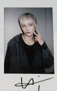 正四 yzy 北京 簽售卡 復刻拍立得