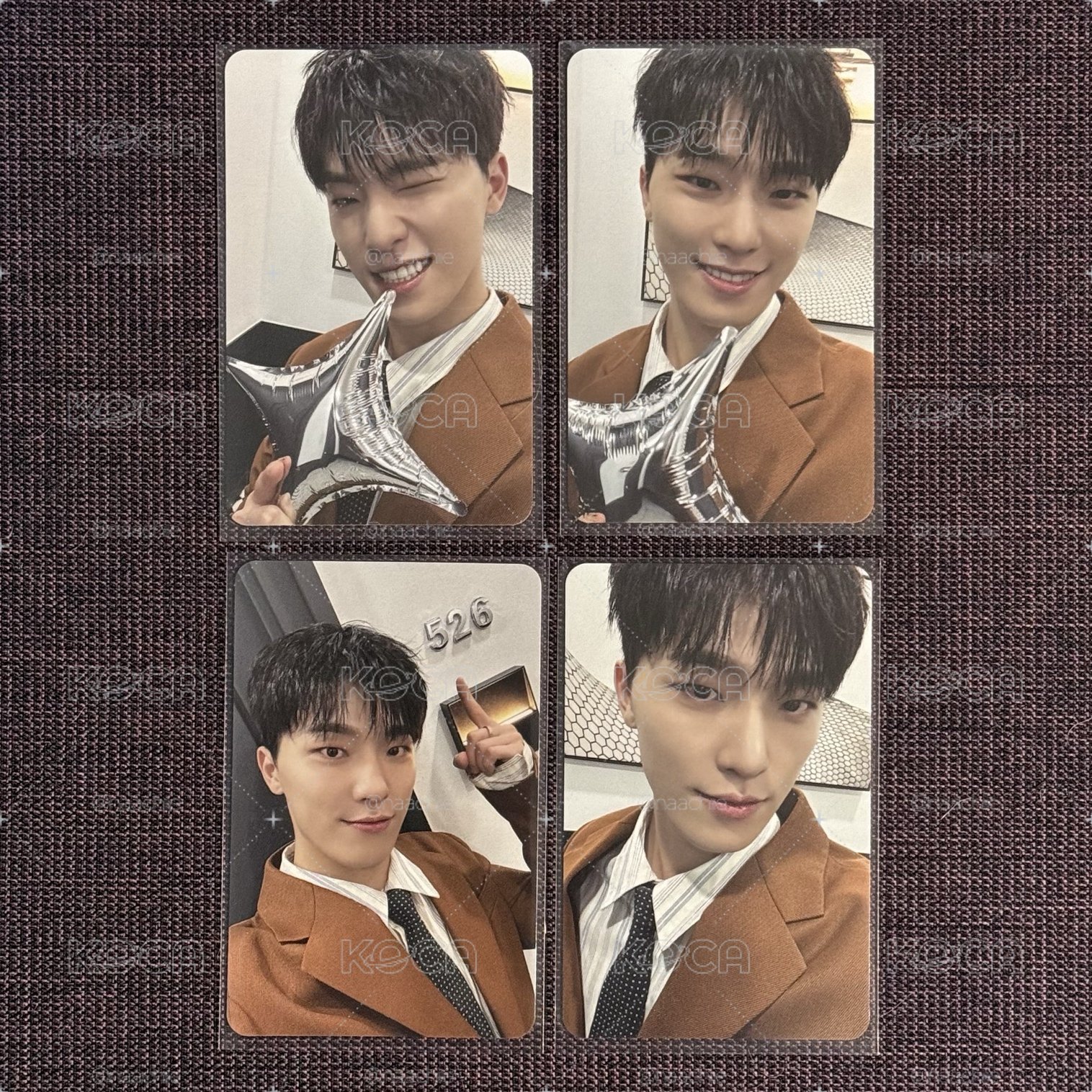 💛SEVENTEEN｜燦｜迷12 克拉盤隨機卡 整套