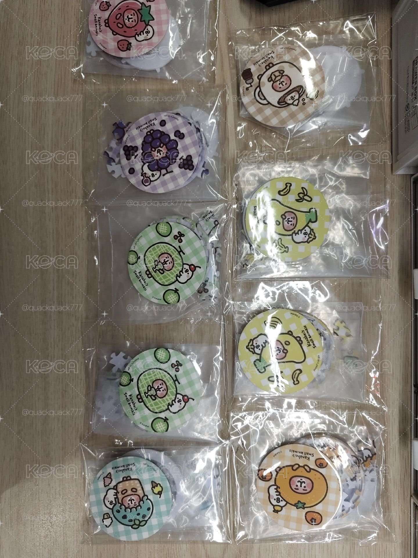 卡娜赫拉食光系列拼圖徽章