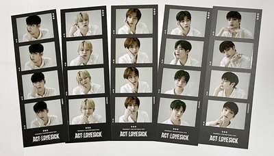 TXT 全新未拆lovesick巡演周邊人生四格卡set套組