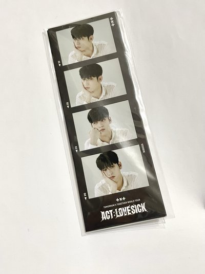 TXT 全新未拆lovesick巡演周邊人生四格卡set套組