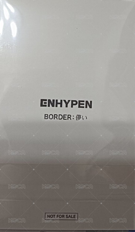 BORDER : 儚い（Hakanai） 塔店 抽選卡  背面