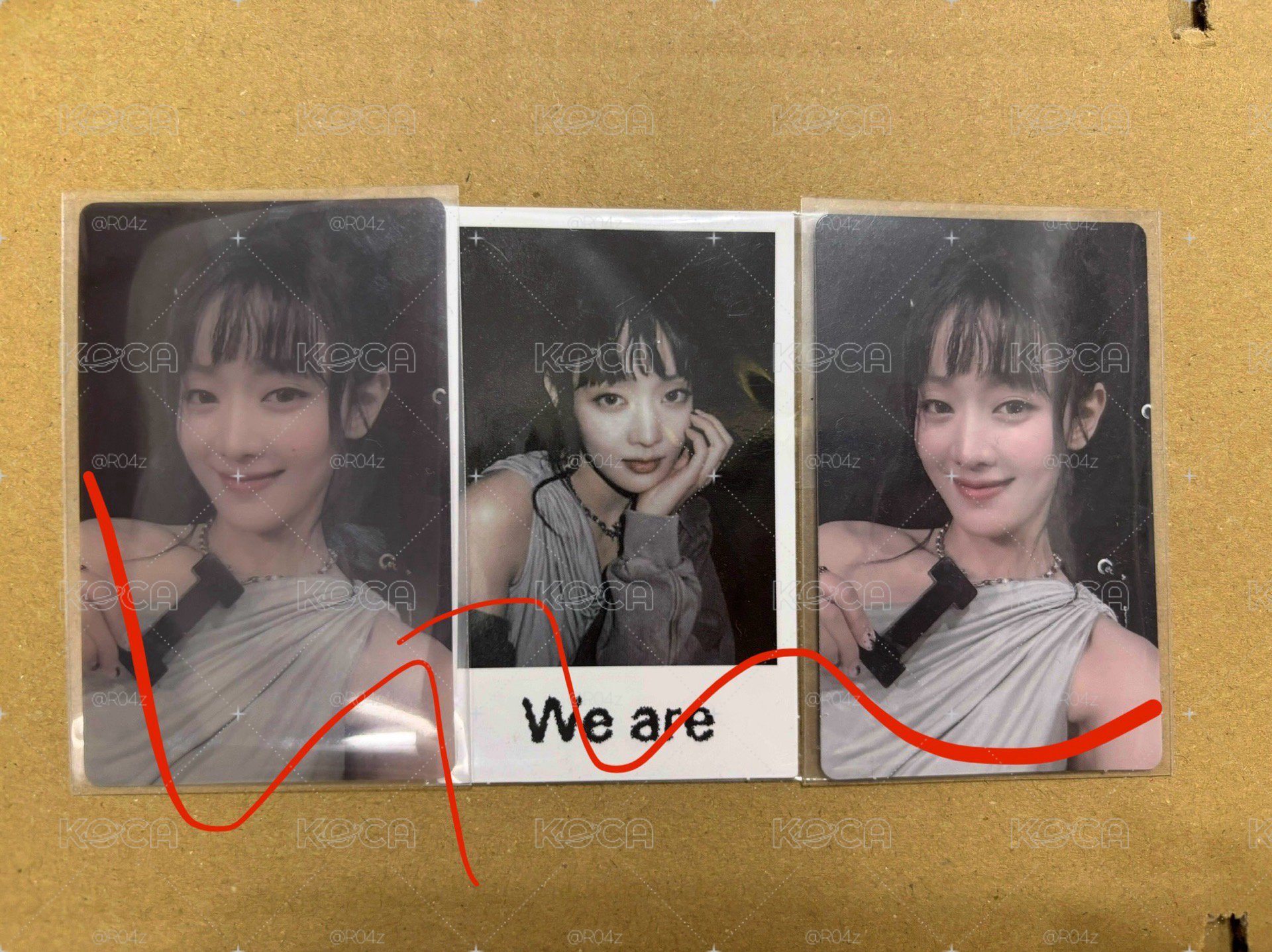 we are wvs 迷八早鳥 透卡 特典預售 拍立得 米妮