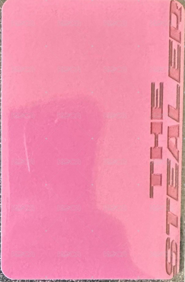 CHASE 專輯卡  背面