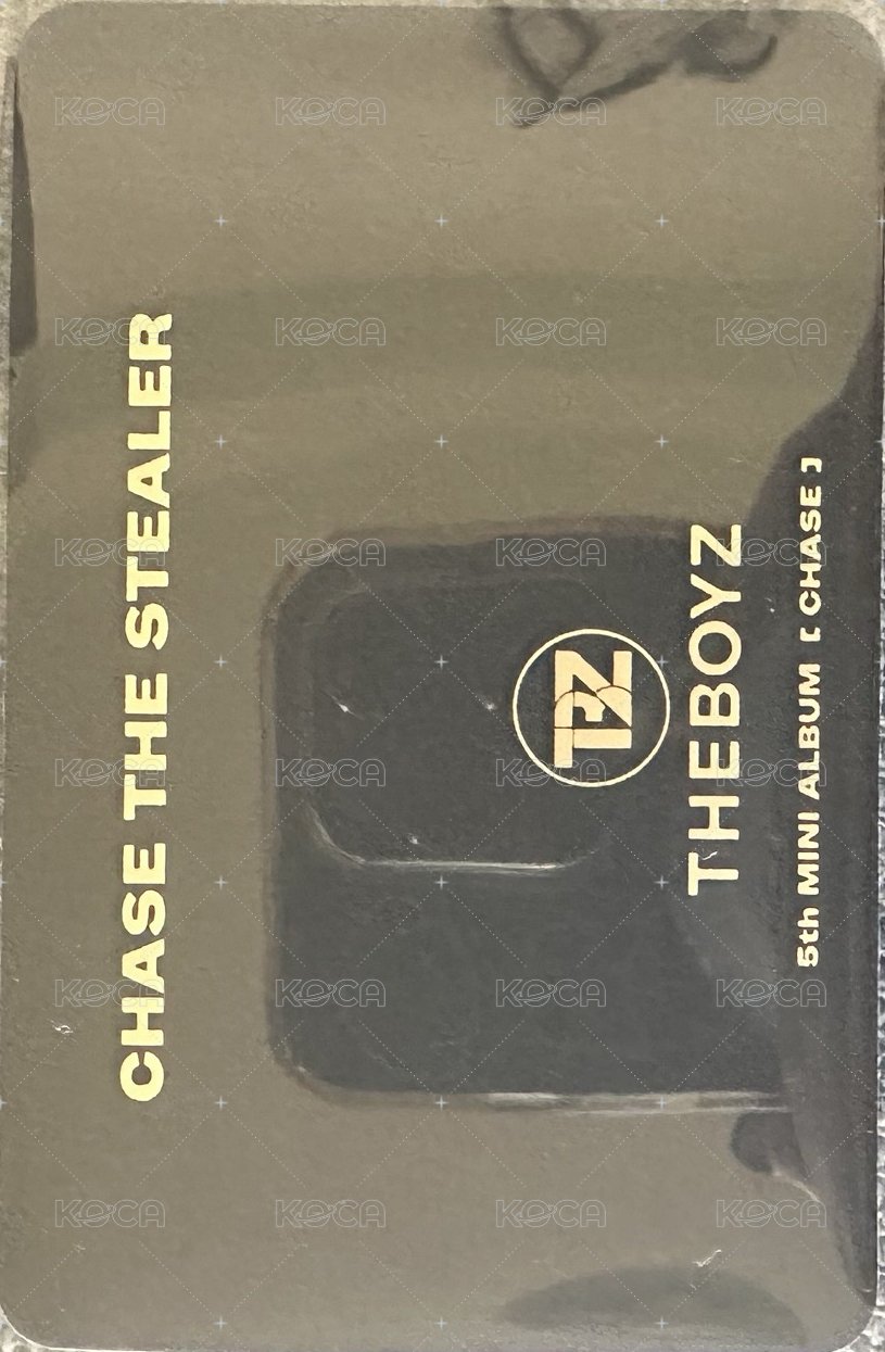 CHASE 專輯卡  背面