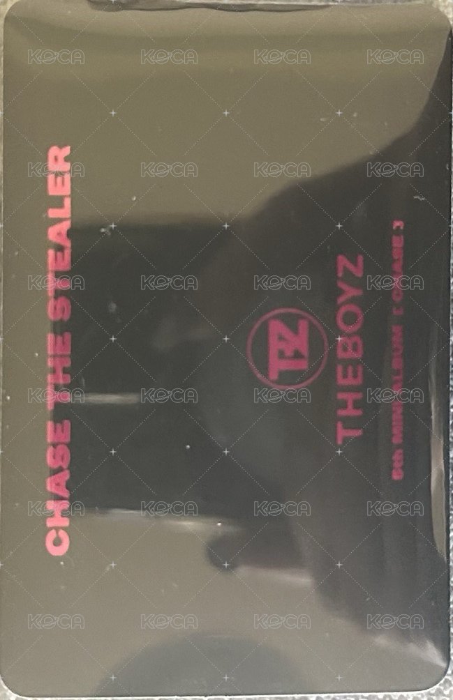 CHASE 專輯卡  背面