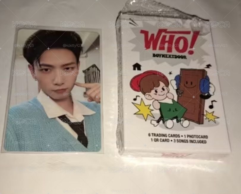 BOYNEXTDOOR WHO HOW JAEHYUN WVS專 已拆全專